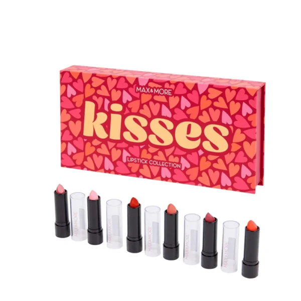 MAX & MORE | KISSES COFFRET DE ROUGE A LEVRES