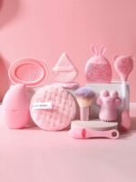 10PCS All-In-One Makeup & Skincare Tools Set