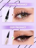 Glide Control Liquid Eyeliner-Matte Black – Image 2