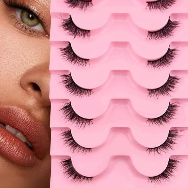 Half Lashes 7 Pairs 12mm Cat