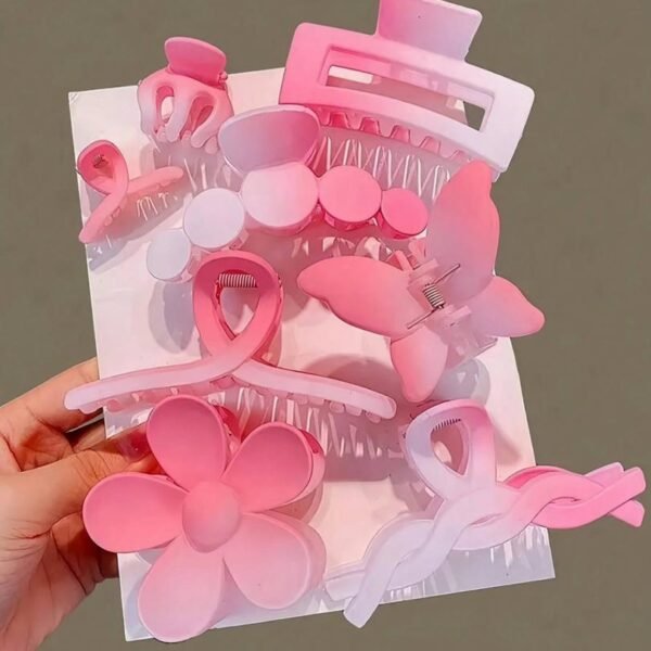 8pcs/Set Dreamy Pink Gradient