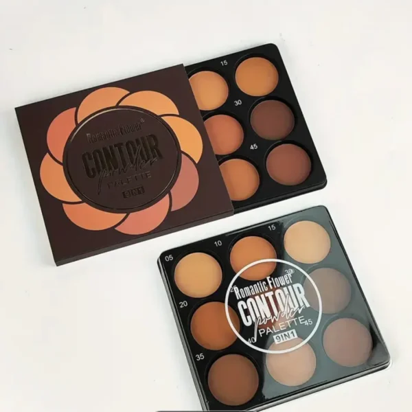 Romantic Flower Powder Contour Palette