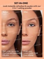 Duo de poudres fixatrices pour le visage et le dessous des yeux-Translucent – Image 4