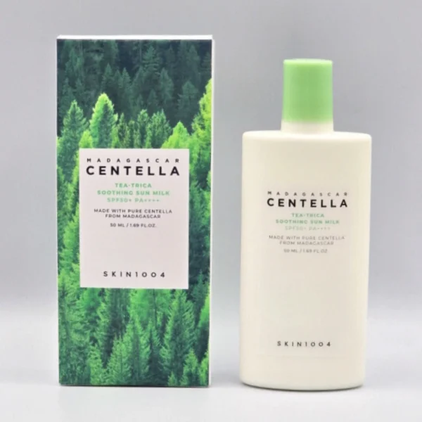 MADAGASCAR CENTELLA TEA-TRICA SOOTHING SUN MILK SPF 50+ PA++++