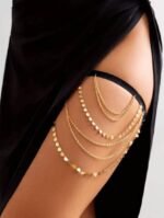 Chaine de cuisse Glamour Maillons Pastilles