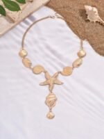 Collier étoile de mer et coquillages. – Image 2